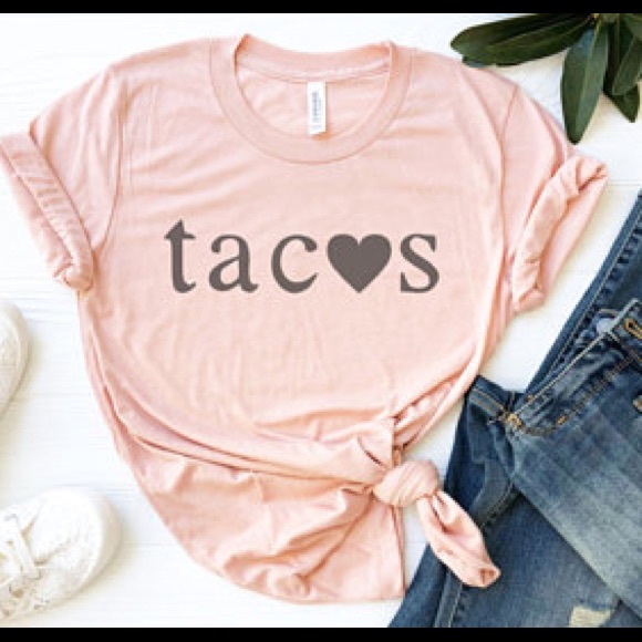 Plum Creek Boutique Tops - Taco TShirt - Funny Graphic Design - Taco Lovers